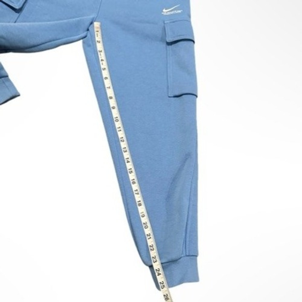 Nike Fleece Cargo Joggers Sweatpants Beyond Blue Big Kids Youth Large - Picture 7 of 9